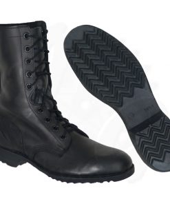 Combat Boots Black Ripple Sole