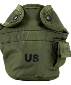carrier for a 1 qt canteen   M011 Green Lined cover 
