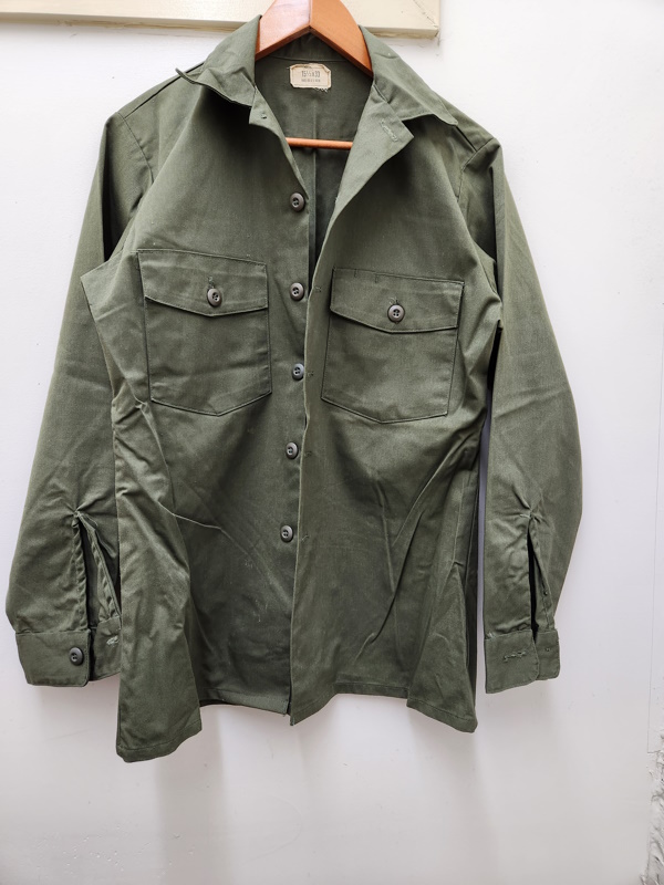Military Issued OD Green Utility Shirt | Army Surplus Warehouse